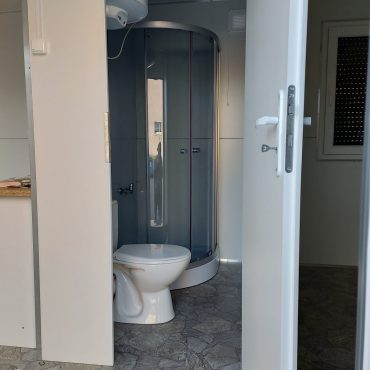 welfare container bathroom