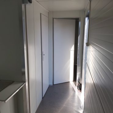 welfare container windows interior